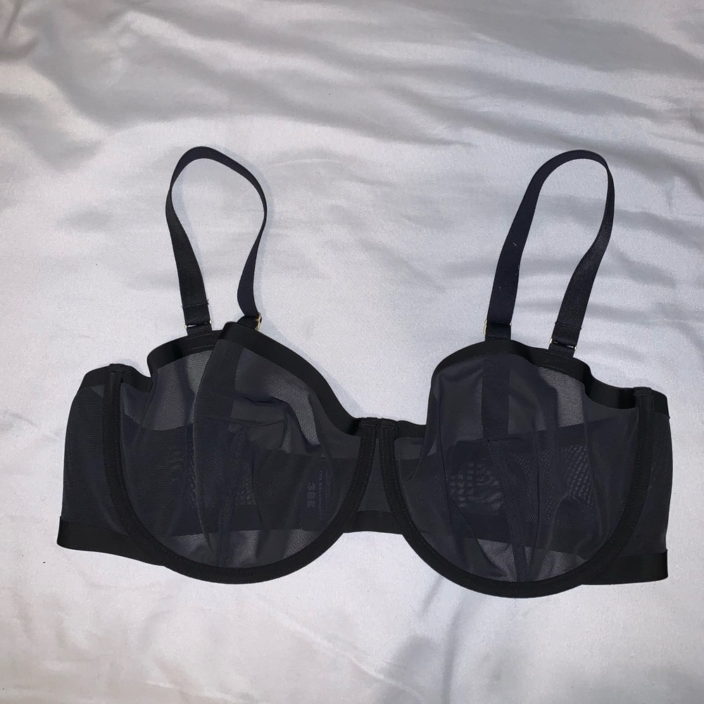 CUUP Black balconette bra